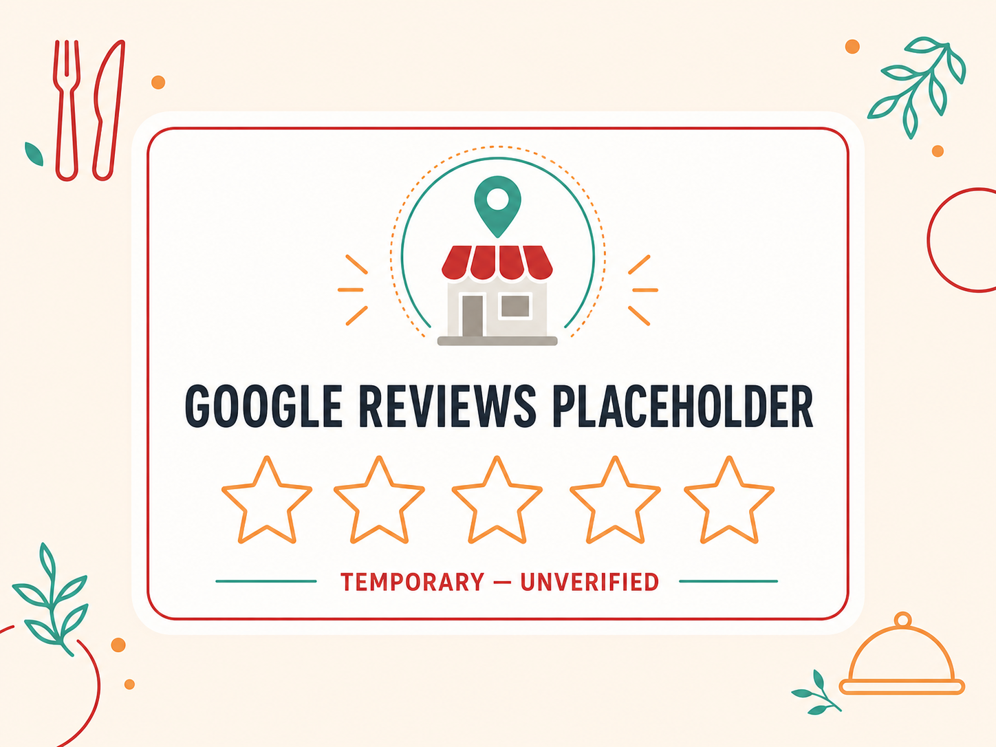 Bewertungsübersicht von Google